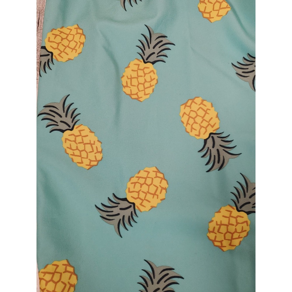Hurley Windnsea Pineapple 2 Volley Green 17" Swim Trunks Boardshorts Size 2X - Picture 7 of 13